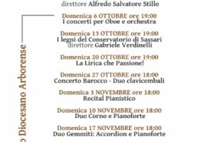 Domenica in concerto 2019 ad Oristano
