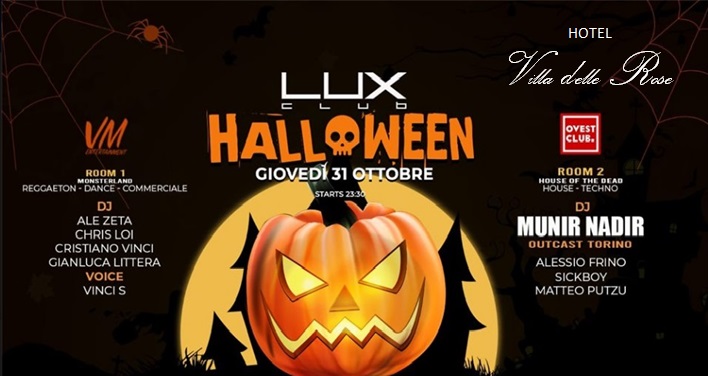 Halloween 2019 Serata Lux Club