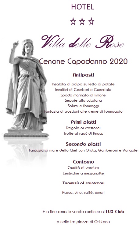 Cenone Capodanno 2020 Oristano