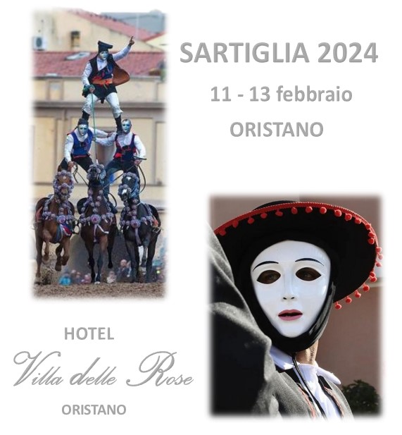 Sartiglia 2024 Oristano Sardegna | prenota Hotel Villa delle Rose