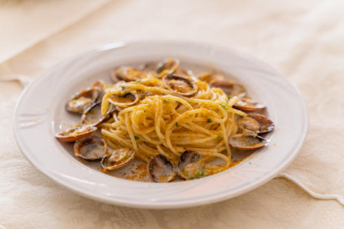Hotel Villa delle Rose Ristorante Oristano Pasta con le vongole